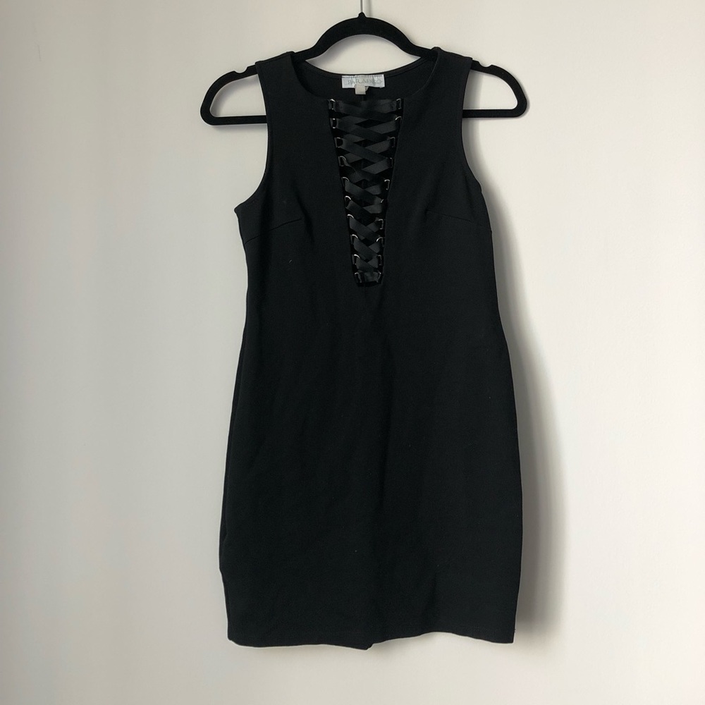 Front Lace up dress